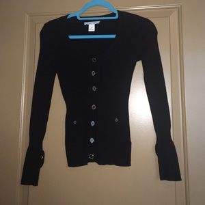 Black cardigan size extra small