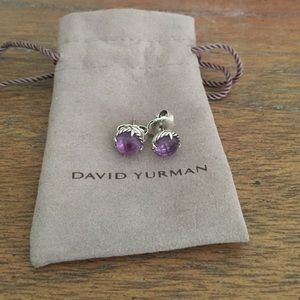 David Yurman Amethyst Earrings