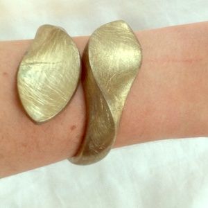 Gold cuff bracelet!