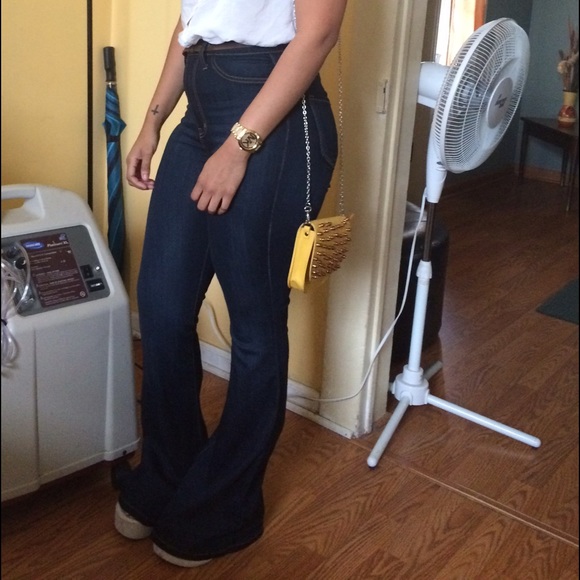 High waist jeans
