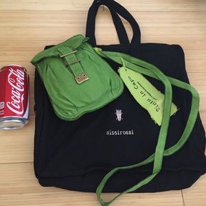 Sissi Rossi leather handbag with dustbag