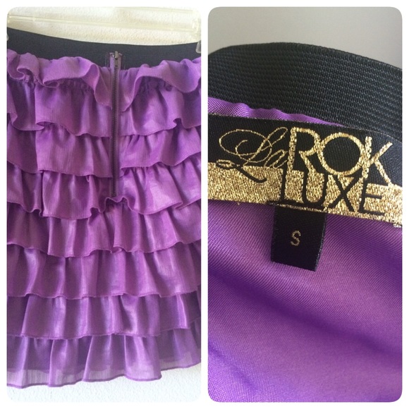 🎀Beautiful raffled skirt - Picture 2 of 3