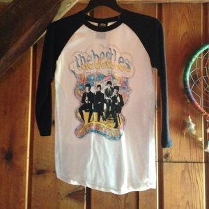 The Beatles- baseball tee