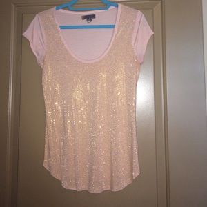 Pink studded Buffalo tee