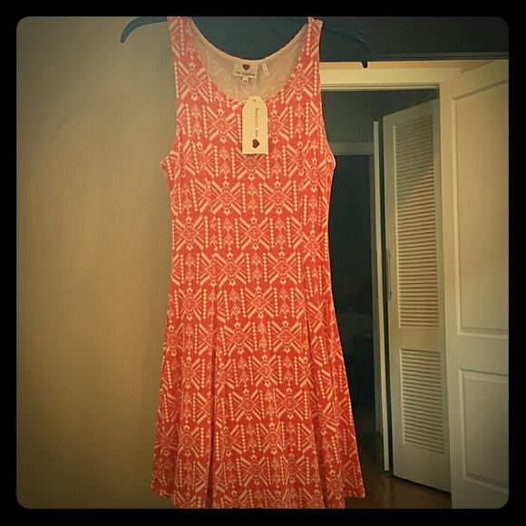 RESERVED Aztec print summer dress