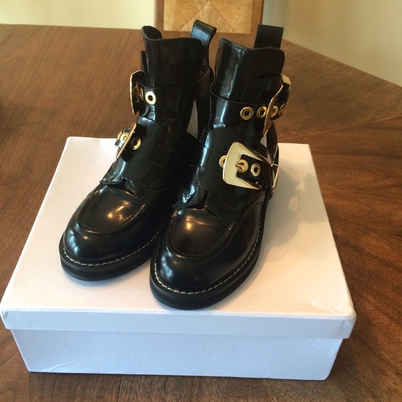 Buckle Booties (size 6)
