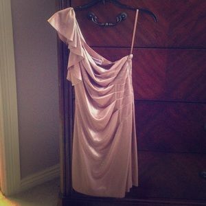 Champagne Short Cocktail Dress