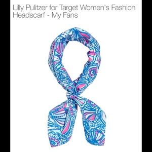 NWT My Fans Head Scarf Lilly Pulitzer for Target