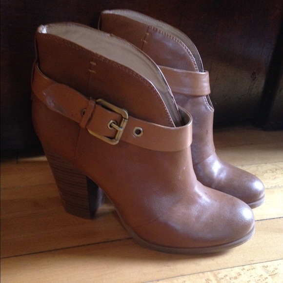 Brown booties