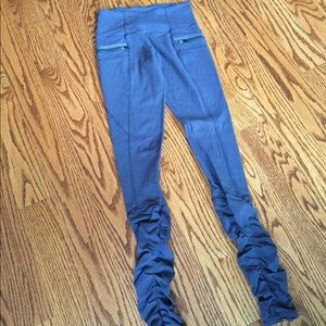 Lululemon pants with the ruching