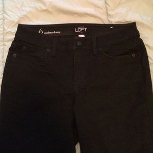 Ann Taylor black skinny