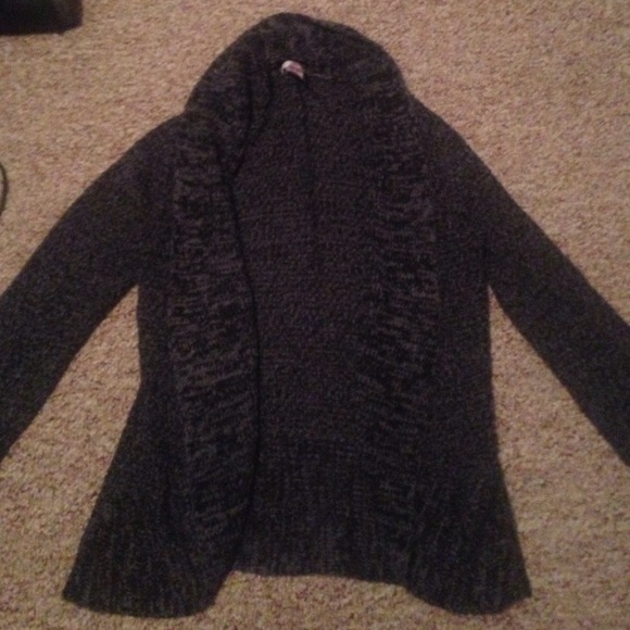 Black and Grey Sweater