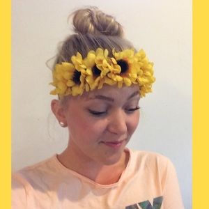 Sunflower Headband
