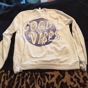 "Good Vibes" sweater