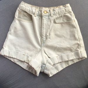 High waisted shorts