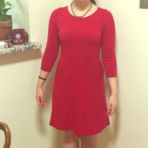 Beautiful Red Anne Taylor Petite Dress