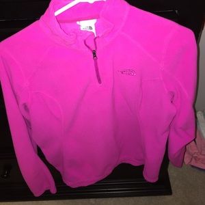 Pink North Face Fleece