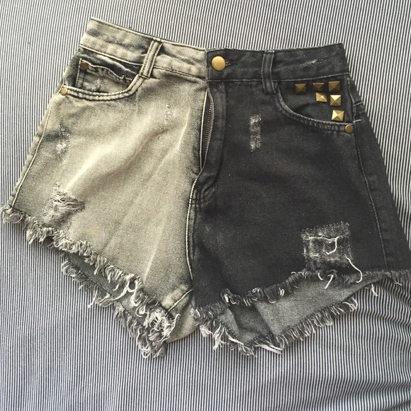 High waisted shorts