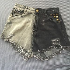 High waisted shorts