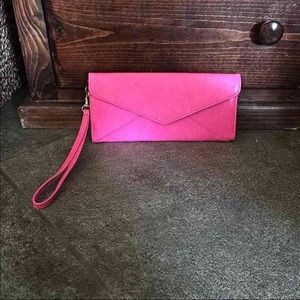 Jessica Simpson Hot Pink Clutch