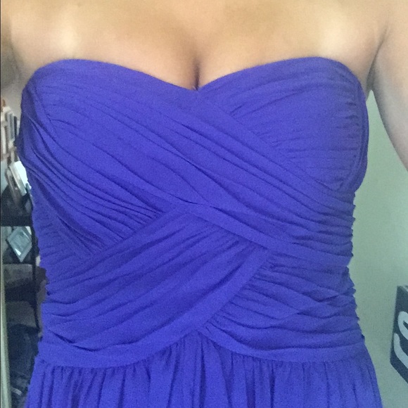 Dark indigo prom dress - Picture 2 of 2