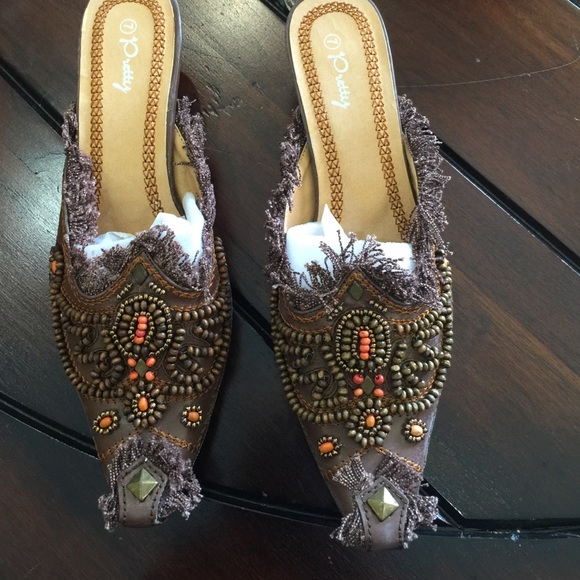 Brown Shoes New / No Box - Picture 2 of 4