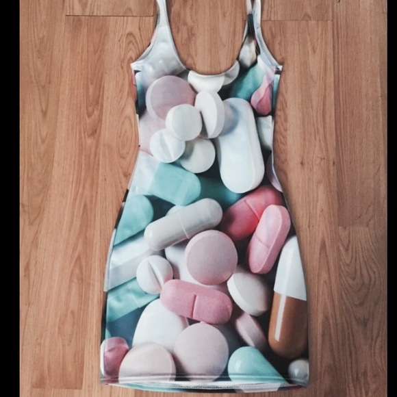 Pill Black Milk Clothing Dress Worn Once