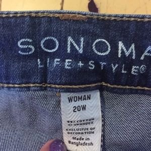 Mid Rise Demi boot cut size 20W Sonoma Jeans