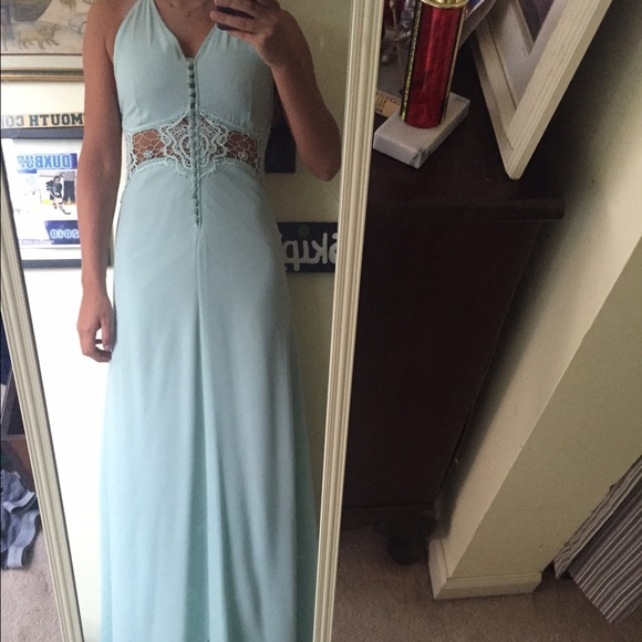 Dresses & Skirts - Mint dream maxi dress/prom dress