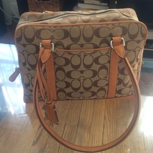 Coach shoulder bag. Slightly used