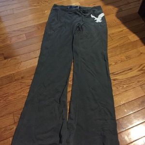 Dark gray American eagle pants