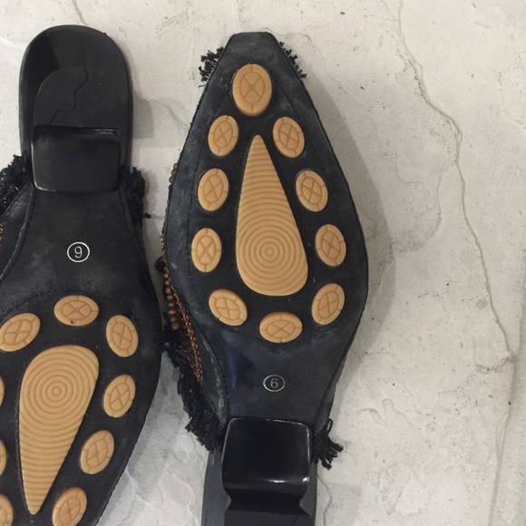 Black shoes with details / no box - Picture 4 of 4