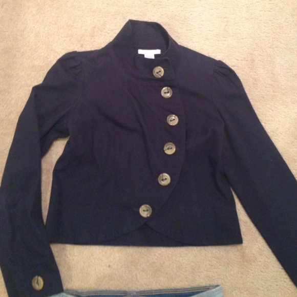 Charlotte Russe Jackets & Blazers - Navy blue light jacket