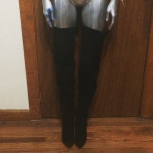 Thigh High Suede Boots