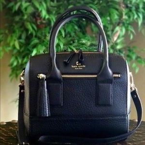 Kate Spade Alessa Southport Avenue Black Satchel