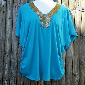 Lovely plus size top.