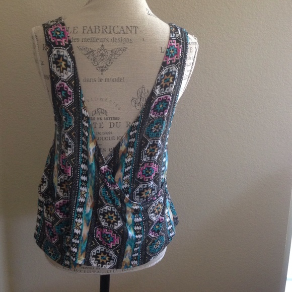 NWOT "Aurora" open-back top - Picture 2 of 2