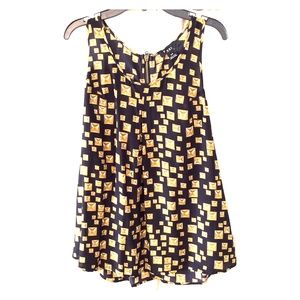 Forever 21 back and gold top