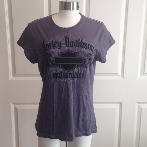 Harley Davidson plum colored top