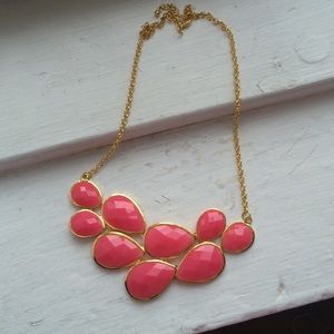 Coral Statement Necklace