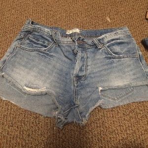 Free people sharkbite shorts ASO teen wolf