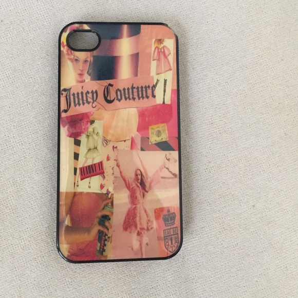 Juicy couture iPhone 4 case
