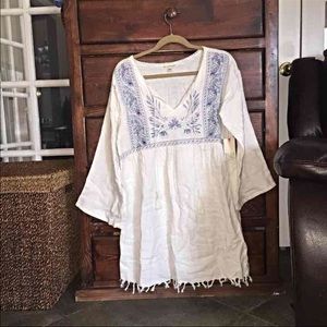 Billabong White Boho Dress