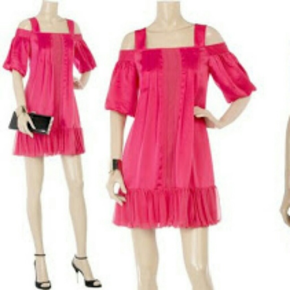 Pink Silk Dress - Development by Erica Davies NWOT - Picture 1 of 2