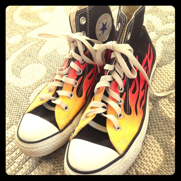 converse all star flames converse all star flames
