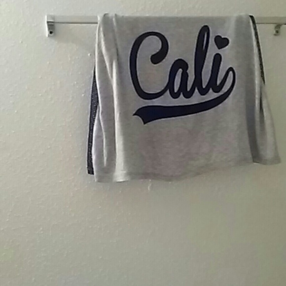 A cali shirt with a see through back
