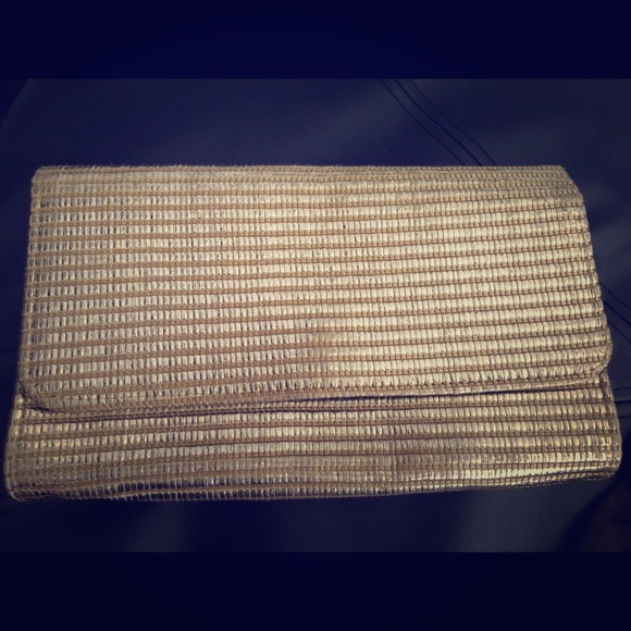 Gold clutch