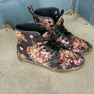 Floral Print Shoreditch Doc Martens