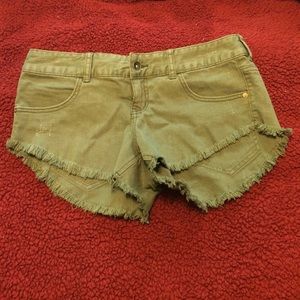 Green Billabong Laneway Shorts