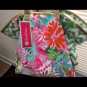 Lilly Pulitzer for Target large tote bag! NWT!